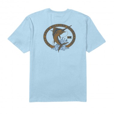 SALTY CREW SHOOTOUT TEE CLEAR SKY