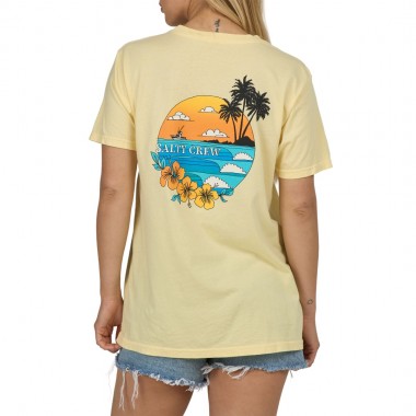 SALTY CREW SUNSET B.F. W TEE SUNSHINE