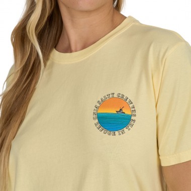 SALTY CREW SUNSET B.F. W TEE SUNSHINE
