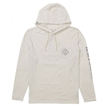 SALTY CREW TIPPET POCKET TECH HOODIE WHITE