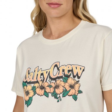 SALTY CREW VACATION B.F. W TEE OFF WHITE