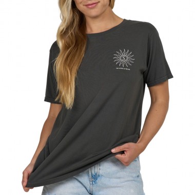 SALTY CREW ZODIAC B.F. W TEE CHARCOAL