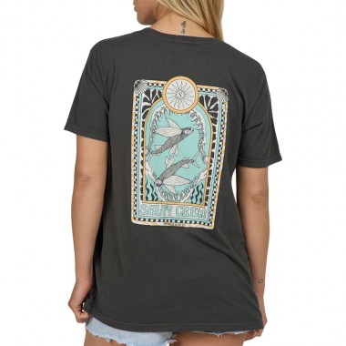 SALTY CREW ZODIAC B.F. W TEE CHARCOAL