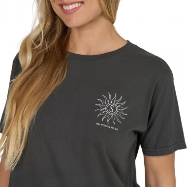 SALTY CREW ZODIAC B.F. W TEE CHARCOAL