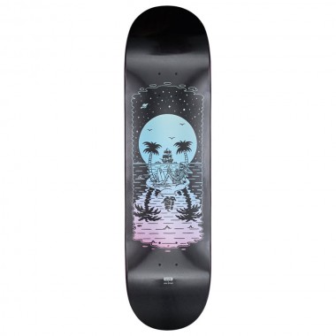 GLOBE G2 REFLECTION DECK BLACK/PURPLE 8.5