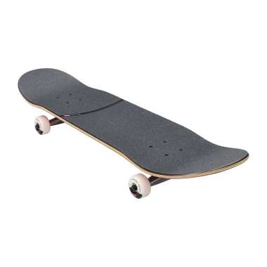 GLOBE G1 DOWNTOWN DOOM COMPLETE SKATE SILVER/RED 8.0