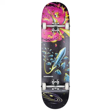GLOBE G1 WHERE TO NEXT COMPLETE SKATE BLACK MAPLE/RECON 8.375