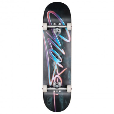 GLOBE G0 UNFUSSED COMPLETE SKATE TECHNOTRAP 8.25