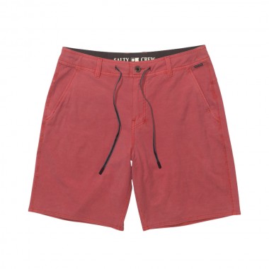 SALTY CREW TRANSOM OVERDYE SHORTS BAKED APPLE