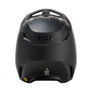 FOX V1 SOLID HELMET MATTE BLACK