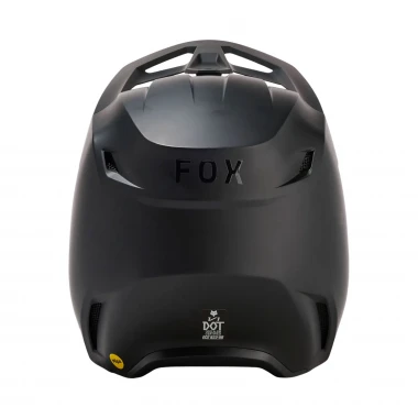 FOX V1 SOLID HELMET MATTE BLACK