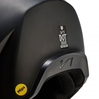 FOX V1 SOLID HELMET MATTE BLACK