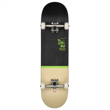 GLOBE G1 POSI-DIP COMPLETE SKATE BLACK/GREEN 8.25