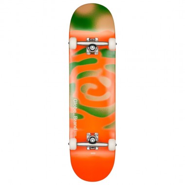 GLOBE G0 POND COMPLETE SKATE ORANGE/MOSS 8.25