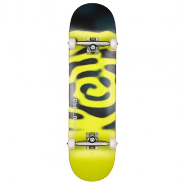 GLOBE G0 POND COMPLETE SKATE TOXIC/SWAMP 8.5