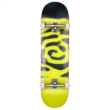 GLOBE G0 POND COMPLETE SKATE TOXIC/SWAMP 8.5