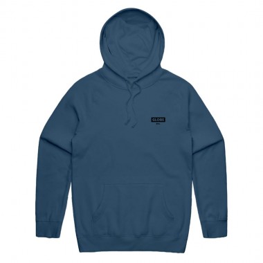 GLOBE LIVING LOW VELOCITY HOODIE STEEL BLUE