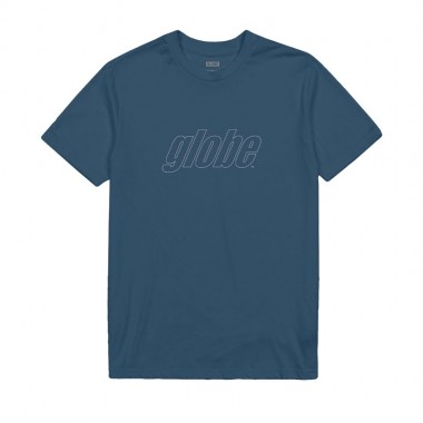 GLOBE IMPACT TEE STEEL BLUE
