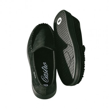GLOBE CASTRO SHOES BLACK SUEDE