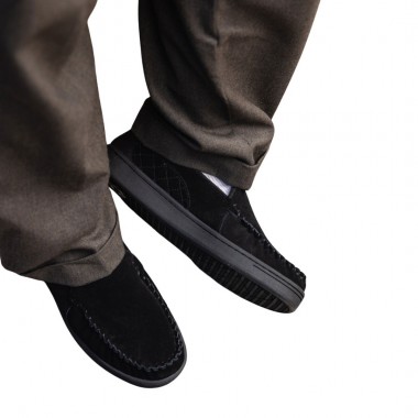 GLOBE CASTRO SHOES BLACK SUEDE