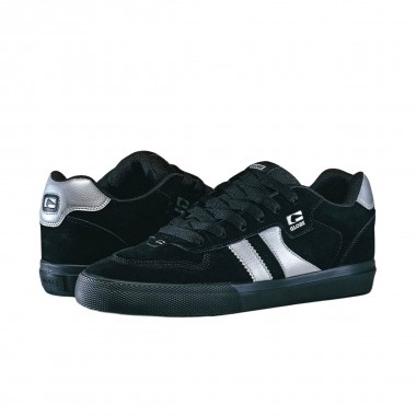 GLOBE ENCORE-2 SHOES BLACK/METALLIC SILVER