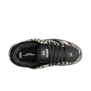 GLOBE FUSION SHOES ZEBRA