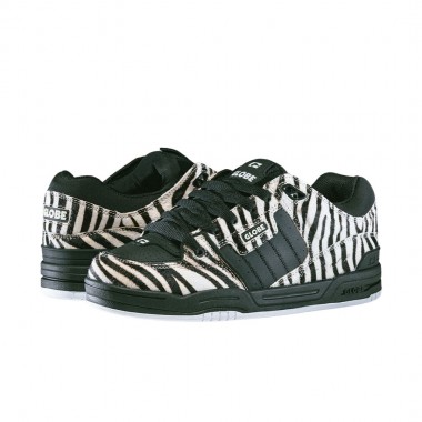 GLOBE FUSION SHOES ZEBRA