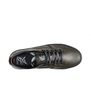 GLOBE SURPLUS SHOES BLACK DISTRESS/BAUER