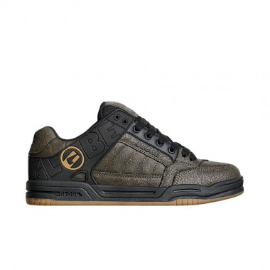 GLOBE TILT SHOES DISTRESSED LEATHER