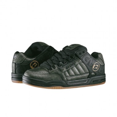 GLOBE TILT SHOES DISTRESSED LEATHER