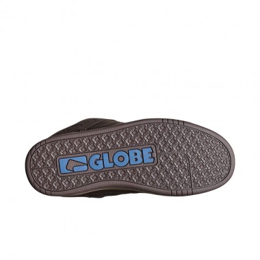 GLOBE TILT SHOES BROWN/BLUE/TARTAN