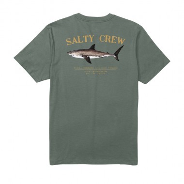 SALTY CREW BRUCE PREMIUM TEE LAUREL WREATH