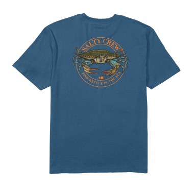 SALTY CREW JIMMY TEE CAST BLUE