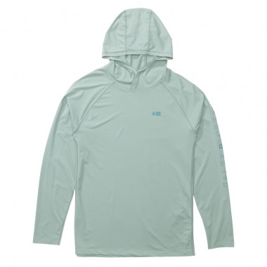 SALTY CREW APEX PERFORATED LS SUNSHIRT JADE