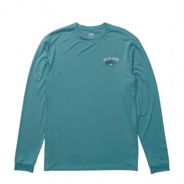 SALTY CREW FISHING CO LS SUNSHIRT TRADEWINDS