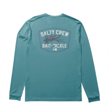 SALTY CREW FISHING CO LS SUNSHIRT TRADEWINDS