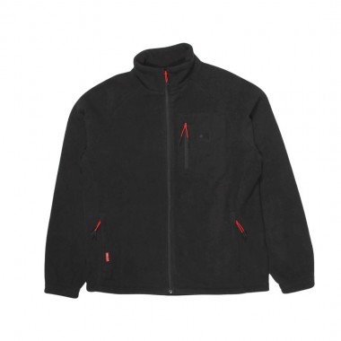 SALTY CREW DRAG POLAR ZIP FLEECE BLACK