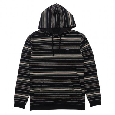 SALTY CREW CREWSER HOODIE PIRATE BLACK