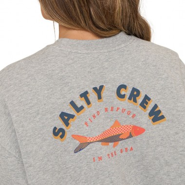 SALTY CREW SALTY SARDINE W CREW ATHLETIC HEATHER