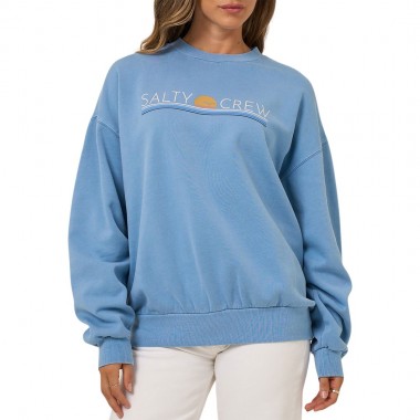 SALTY CREW HORIZON W CREW ASH BLUE