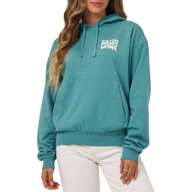 SALTY CREW FREESTYLE W HOODIE TEAL