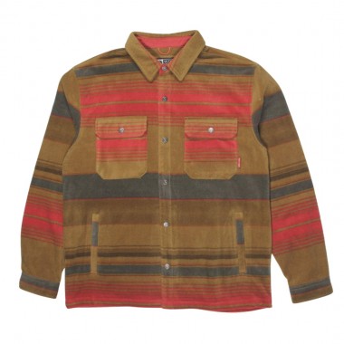 SALTY CREW KEEL POLAR LS SHIRT WASHED RED