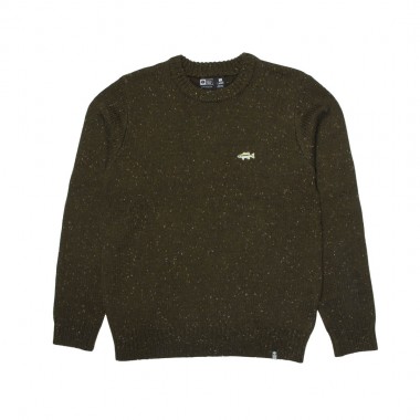 SALTY CREW DUSK KNIT CREW DUSTY OLIVE