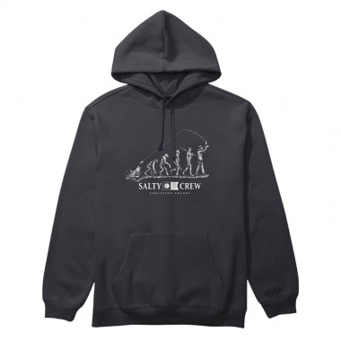 SALTY CREW EVOLUTION THEORY HOODIE BLACK
