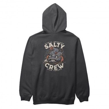 SALTY CREW CATFISH MONSTER HOODIE BLACK