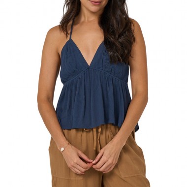 SALTY CREW SUNDIAL CAMI W TANK TRUE NAVY
