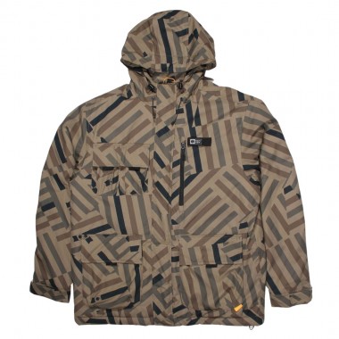 SALTY CREW TORENT TECH JACKET KHAKI DAZZLE