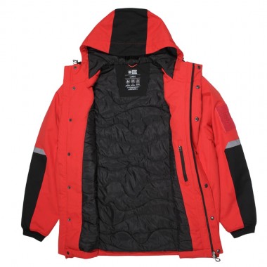 SALTY CREW PILOT JACKET WASHED RED