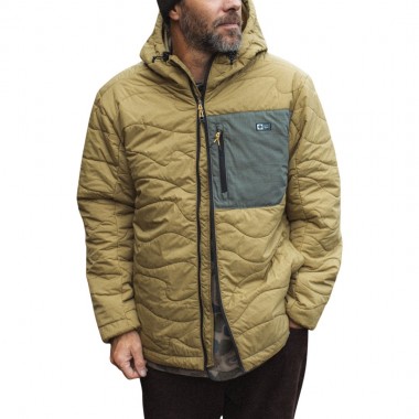 SALTY CREW ECHO PACKABLE JACKET FENNEL SEED