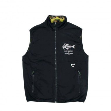 SALTY CREW MB TUNDRA REVERSIBLE VEST BLACK